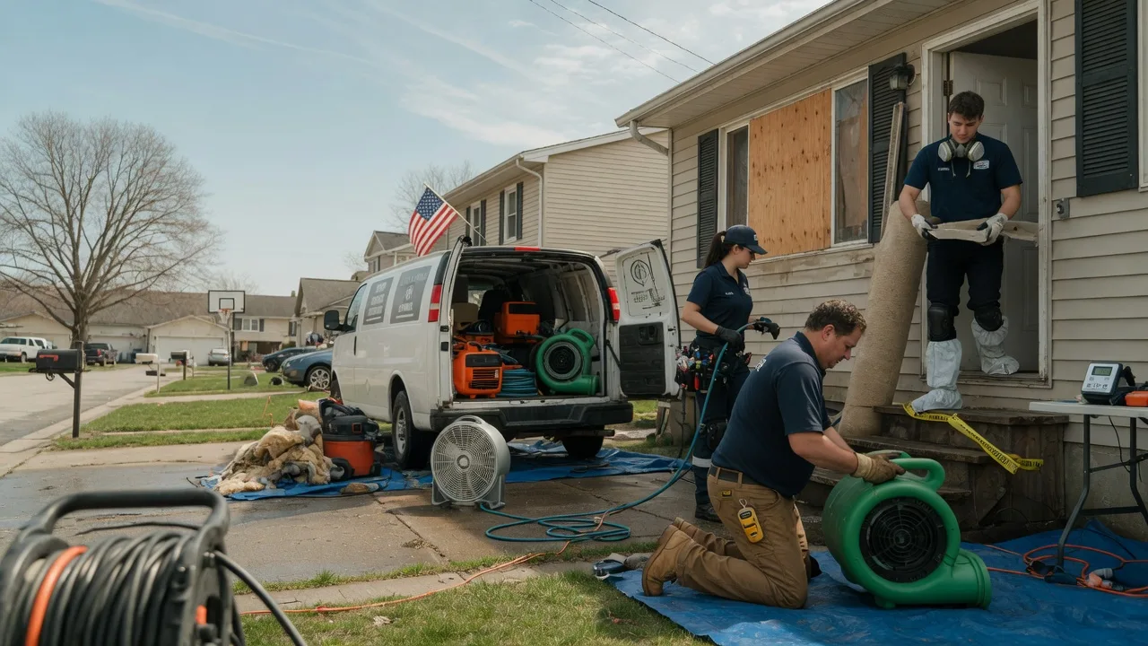 Water Damage Restoration in Zahl, ND near me